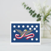 Flag van Whiskey Rebellion Briefkaart (Staand voorkant)