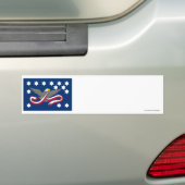 Flag van Whiskey Rebellion Bumpersticker (Op auto)