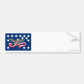 Flag van Whiskey Rebellion Bumpersticker (Voorkant)