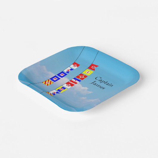 Flag voor jaargetijden, Borden voor geluidssignaal Papieren Bordje (Gebogen)