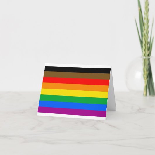 Flag voor regenboogpride aankondiging (Voorkant)