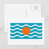 Flag West Indies Federation Briefkaart (Voorkant / Achterkant)