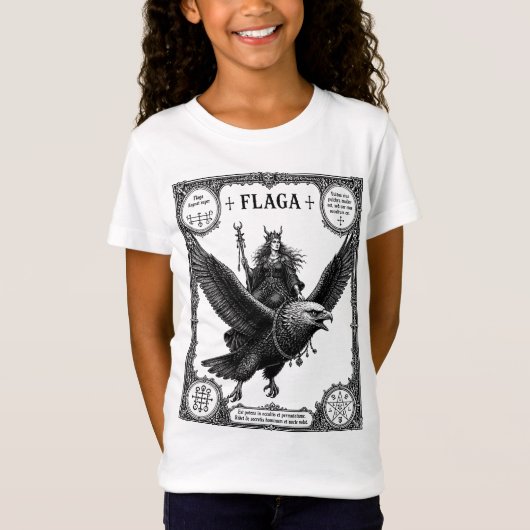 Flaga Eagle Ride of Destiny T-shirt (Voorkant)
