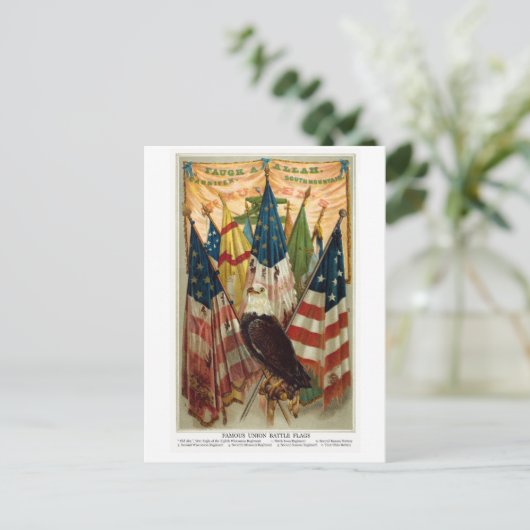 Flagas no.1 briefkaart (Staand voorkant)