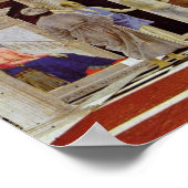 Flagellatie van Christus door Piero Della Francesc Poster (Hoek)