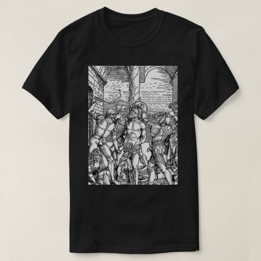 Flagellatie van Christus T-shirt (Design voorkant)