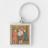 Flagellation uit 'Psautier a l'Usage de Paris' Sleutelhanger (Voorkant)