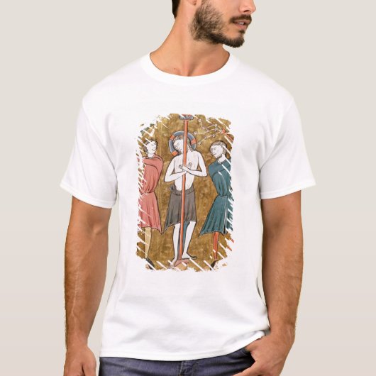 Flagellation uit 'Psautier a l'Usage de Paris' T-shirt (Voorkant)