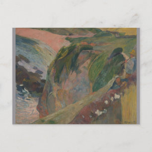 Flageolet Player op Cliff Paul Gauguin Briefkaart