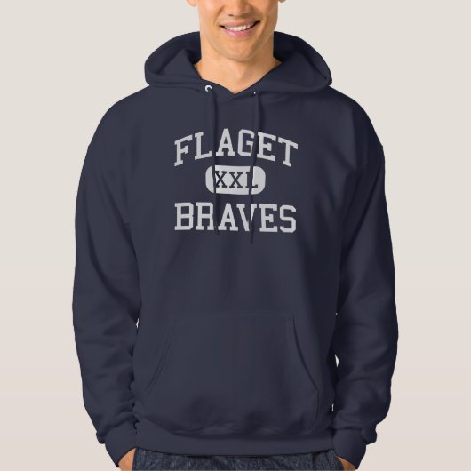 Flaget - Braves - High - Louisville Kentucky Hoodie (Voorkant)