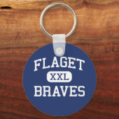 Flaget - Braves - High - Louisville Kentucky Sleutelhanger (Voorkant)