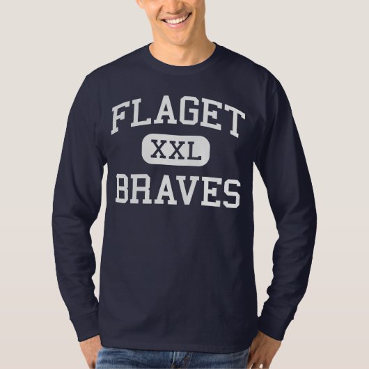 Flaget - Braves - High - Louisville Kentucky T-shirt (Voorkant)