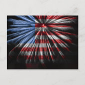 FlagFireworks Briefkaart (Voorkant)