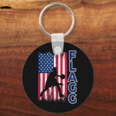 Flagg Basketball Inspire Fan Sports Tanktop_1 Sleutelhanger (Voorkant)