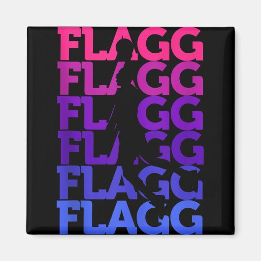 Flagg Basketball Inspire Fan Sports Tanktop_2 Magneet (Voorkant)