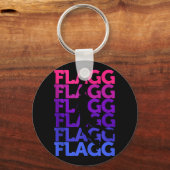 Flagg Basketball Inspire Fan Sports Tanktop_2 Sleutelhanger (Voorkant)