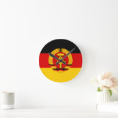 Flagge der DDR - vlag van de DDR (Oost-Duitsland) Ronde Klok (Huis)