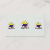 Flagkaart 2.0 voor Colombia Visitekaartje (Achterkant)