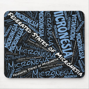 Flagkleuren van fijne Micronesia Muismat