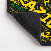 Flagkleurentriotticum in Brazilië Muismat (Hoek)