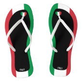 Flagkleurentriotticum in Italië Teenslippers (Voetbed)