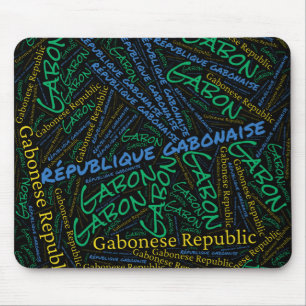Flagkleurentriotticum van Gabon Muismat