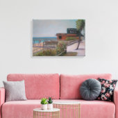 FLAGLER BEACH Canvas Print (Insitu (Woonkamer))
