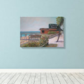 FLAGLER BEACH Canvas Print (Insitu (Houten vloer))