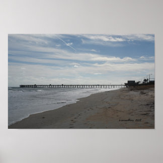 Flagler Beach, FL Poster