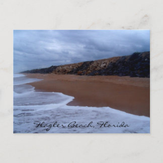 Flagler Beach Florida Shoreline Briefkaart