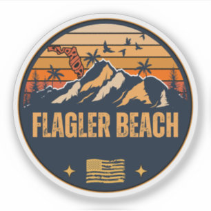 Flagler Beach, Florida Sticker