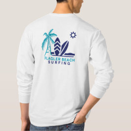 Flagler Beach Florida Surfen T-shirt