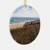 Flagler Beach Walkway Keramisch Ornament (Rechts)