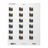 Flagler College Etiket (Full Sheet)