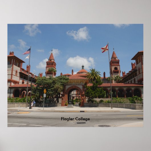 Flagler College Poster (Voorkant)