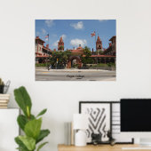 Flagler College Poster (Thuiskantoor)