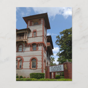 Flagler College St. Augustine, Florida Feestdagenkaart