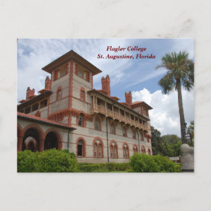 Flagler College St. Augustine, Florida Feestdagenkaart