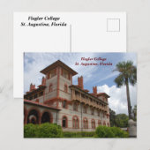 Flagler College St. Augustine, Florida Feestdagenkaart (Voorkant / Achterkant)