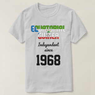 Flagonenfeestdag in Equatoriaal-Guinea T-shirt