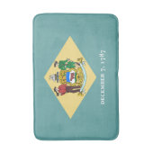 Flagontwerp van de Dell-staat Badmat (Voorkant Verticaal)