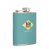 Flagontwerp van de Dell-staat Heupfles (Rechts)