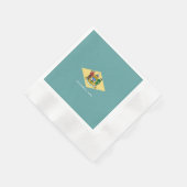 Flagontwerp van de Dell-staat Servet (Hoek)