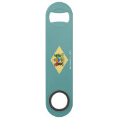 Flagontwerp van de Dell-staat Speed Flessenopener (Voorkant)