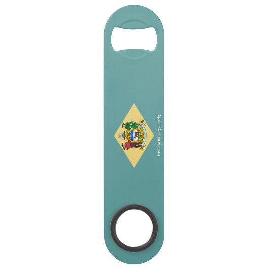 Flagontwerp van de Dell-staat Speed Flessenopener (Voorkant)