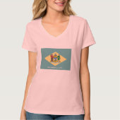 Flagontwerp van de Dell-staat T-shirt (Voorkant)