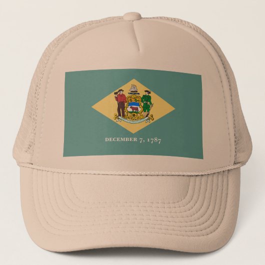 Flagontwerp van de Dell-staat Trucker Pet (Voorkant)