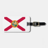 Flagontwerp van de staat Florida Bagagelabel (Voorkant horizontaal)