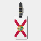 Flagontwerp van de staat Florida Bagagelabel (Voorkant verticaal)