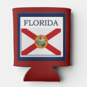 Flagontwerp van de staat Florida Blikjeskoeler (Achterkant)